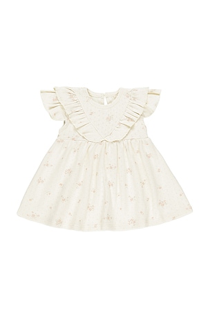 Kids Sleeveless Ruffle V Dress QUINCY MAE