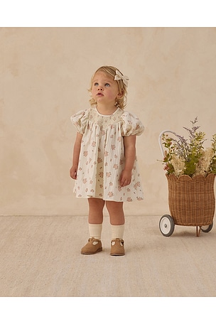 QUINCY MAE Carina Dress in Ivory