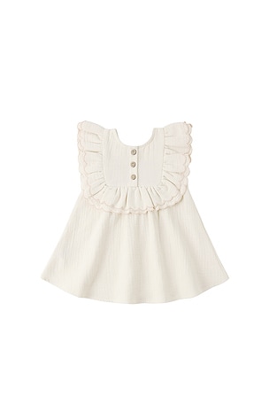 QUINCY MAE Lulu Dress in Neutral
