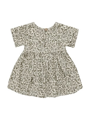 QUINCY MAE Kids Brielle Dress in Green