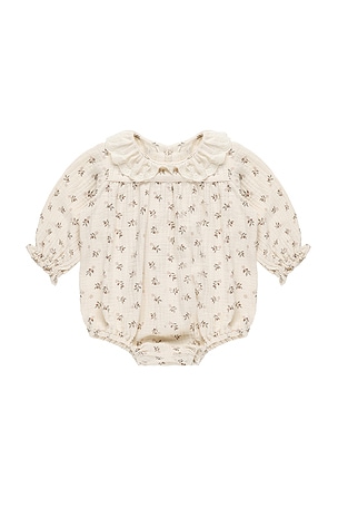 Kids Collared Bubble Romper QUINCY MAE