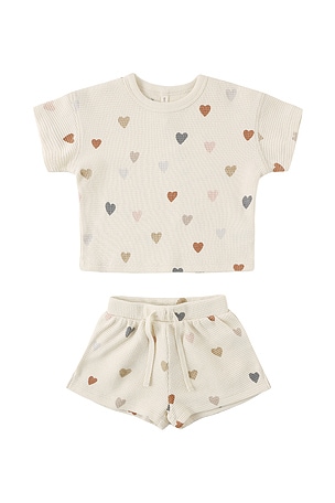 Waffle Tee & Short Set QUINCY MAE