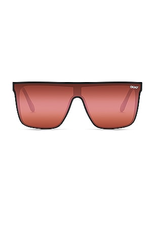 Quay Nightfall Sunglasses in Black Brown Pink REVOLVE