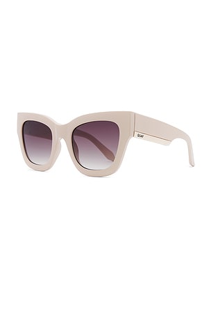 Quay By The Way Sunglasses in Cream