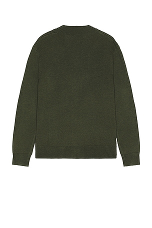 Quiet Golf GILET MONOGRAM in Dark Green