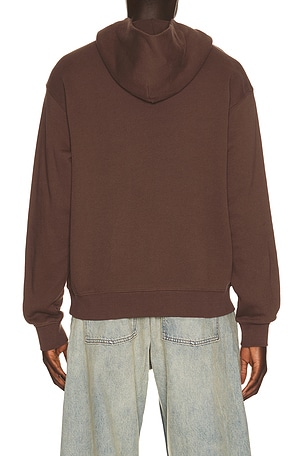 Quiet Golf QGC Hoodie in Brown