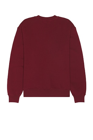 Quiet Golf Qgu Crewneck in Burgundy