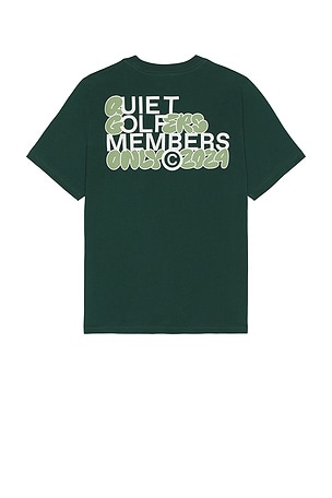 MEMBERS Tシャツ Quiet Golf