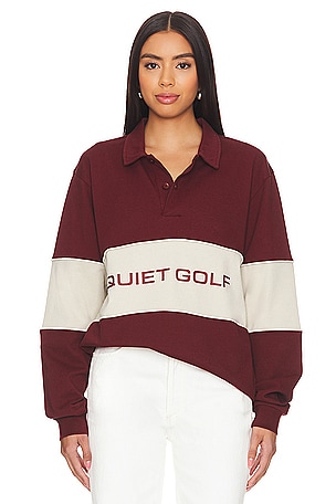 Qg Sport Long Sleeve Polo Quiet Golf