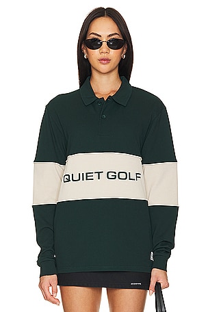 Qg Sport Long Sleeve Polo Quiet Golf