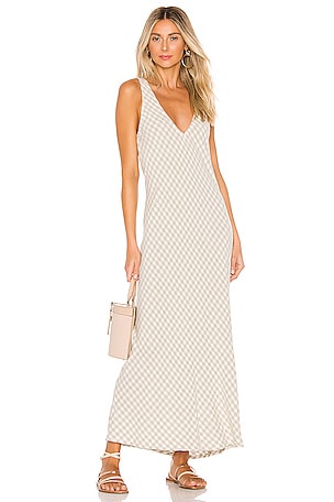Rachel Pally Bias Dress in Gingham | REVOLVE