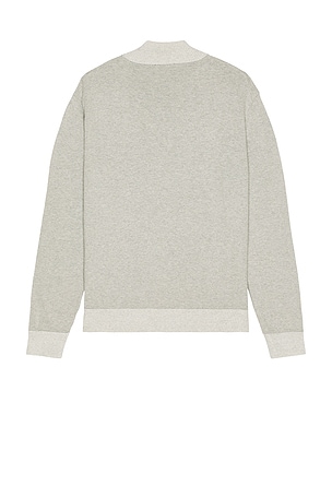 Rails Waylon Quarter Zip Sweater in Grey