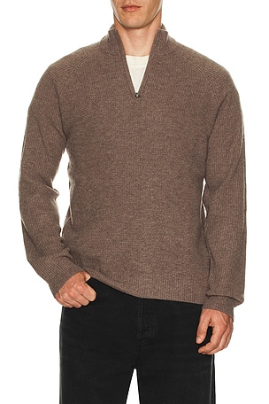 Stark Quarter Zip Sweater Rails
