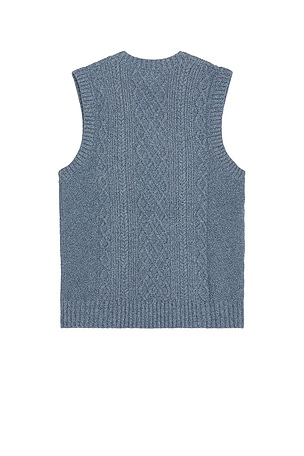 Rails Lee Knit Vest in Blue