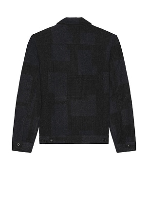 Rails Simon Full Zip Jacket in Black