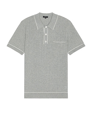 Rails Hardy Polo Shirt in Grey