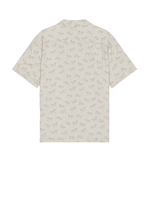 Rails Moreno Button Down Camp Shirt in Grey