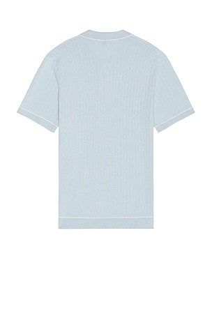 Rails Hardy Short Sleeve Polo in Blue