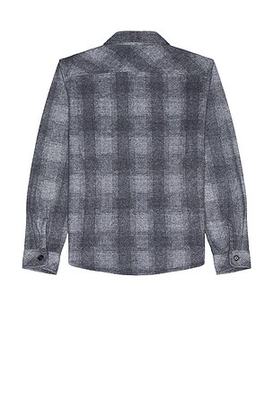 Rails Alder Long Sleeve Shirt in Grey. Size XL/1X. Also