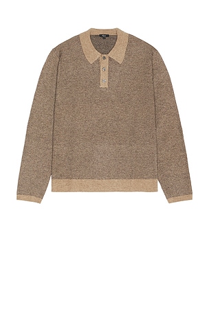 Anders Long Sleeve Polo Rails