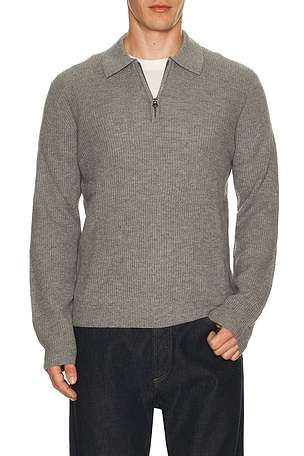 Monty Quarter Zip Polo Rails