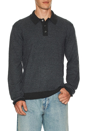 Anders Long Sleeve Polo Rails
