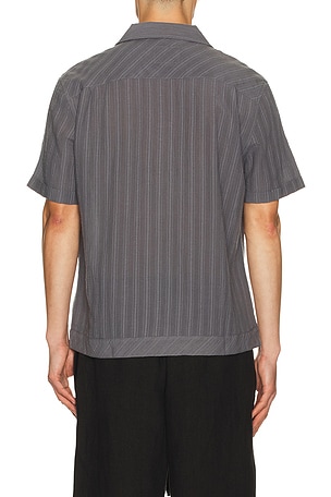 Rails Lemmy Camp Collar Shirt in Blue. Size XL/1X. Also