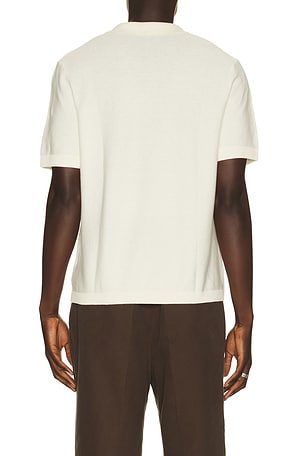 Rails Baker Polo in Cream