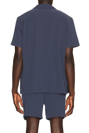 Rails Amalfi Short Sleeve Shirt in Blue