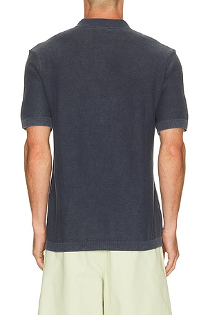Rails Baker Polo in Blue