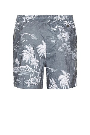 Rails La Brea Swim Short in Grey