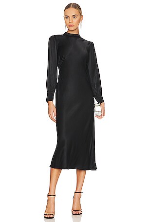 knee length dresses for ladies Carmel Slip Dress in Naked