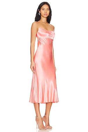 Rails Laramie Slip Dress in Coral