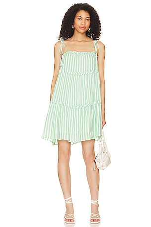 green emerald velvet dress Rails Women's Jasmine Dress  Saint Bernard