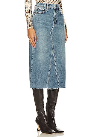 Rails Highland Skirt in Denim-Light