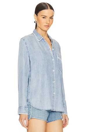 Rails Saya Button Up in Blue