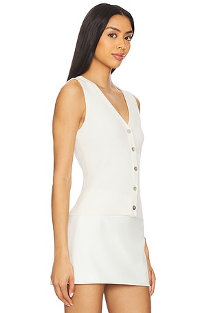 Rails Rosa Vest in Ivory