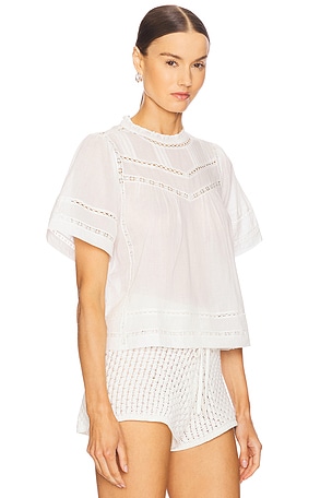 Rails Daisy Top in White