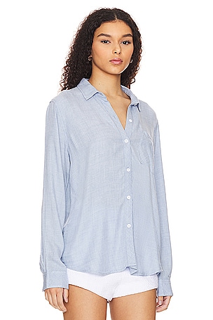 Rails Hunter Top in Baby Blue