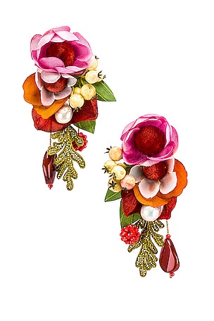 Floral Drop Earrings Ranjana Khan
