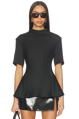 Suiting Peplum Top REMAIN