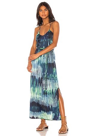 raquel allegra green dress Raquel Allegra Hyperion Dress In Jade main image 0