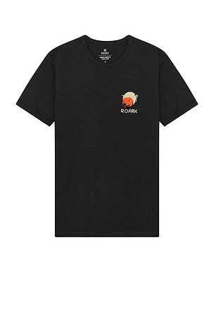 ROARK Fjordlord Organic Tee in Black