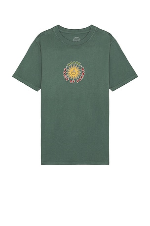 ROARK Hod Postcard Tee in Green