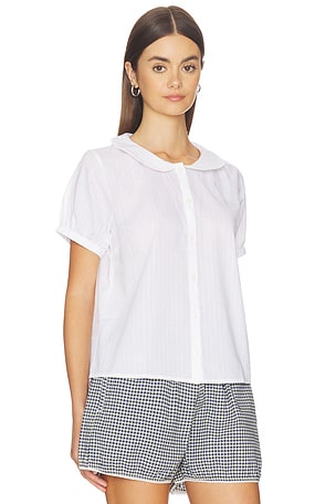 Rat boi blusa en color blanco