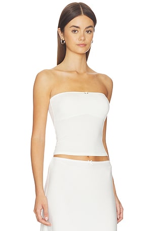 RAT BOI BUSTIER CONTOUR en Blanc