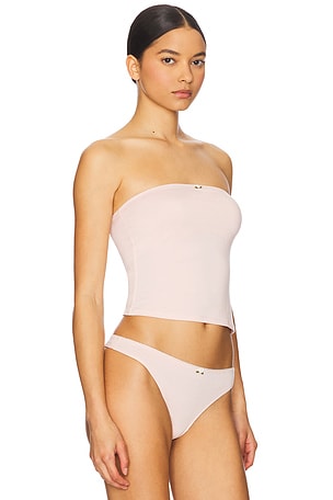 RAT BOI Contour Tube Top in Blush. Size XL. Also