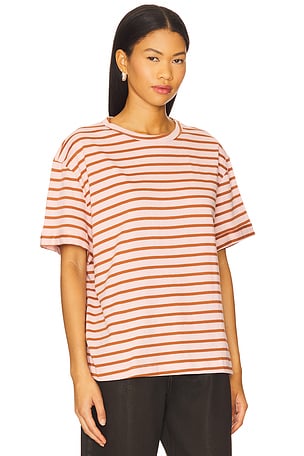 RAT BOI Boifriend T-shirt in Pink