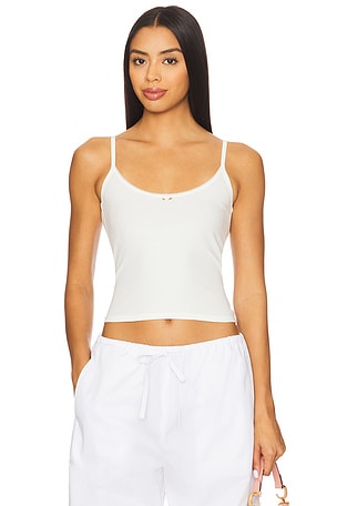 Scoop Back Crop Cami Top Rat Boi