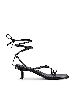 ALOHAS Mirage Sandal in Total Black REVOLVE